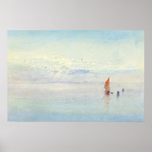 Venice George Elbert Burr Waterverf Seascape Poster