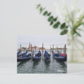 Venice Gondola Briefkaart (Staand voorkant)