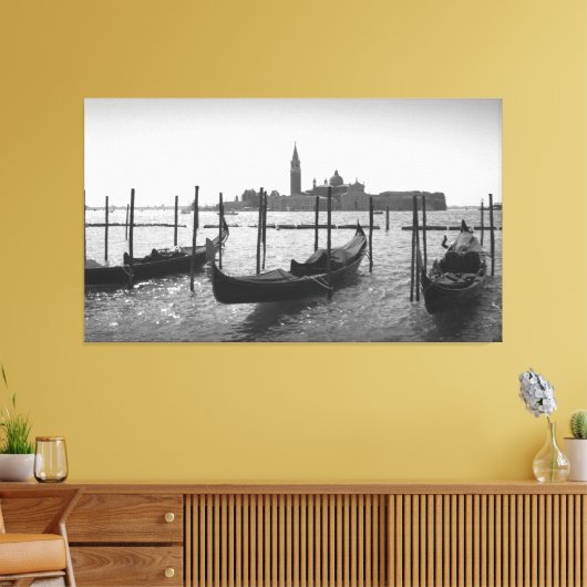 Venice gondola canvas afdruk (Insitu (Woonkamer))
