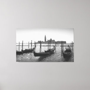 Venice gondola canvas afdruk