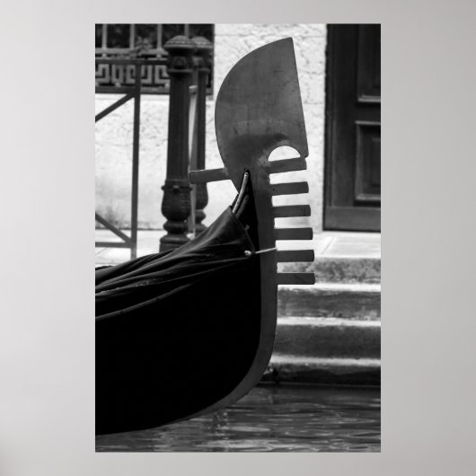 Venice Gondola Poster (Voorkant)