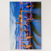 Venice gondola sunset legpuzzel (Verticaal)