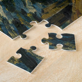 Venice Gondola Van Gogh Style Mosaic Art Puzzle Legpuzzel (Zijkant)