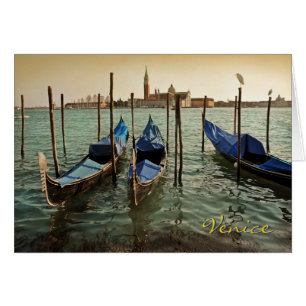 Venice gondolas