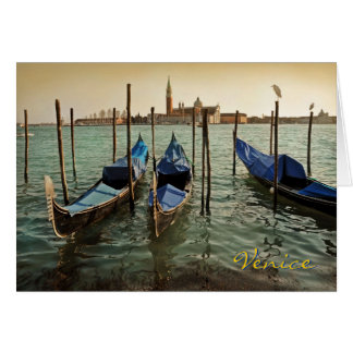 Venice gondolas