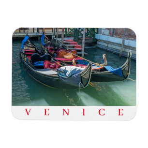 Venice gondolas fridge magnet magneet