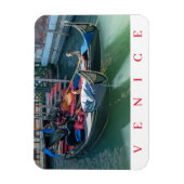 Venice gondolas fridge magnet magneet (Verticaal)