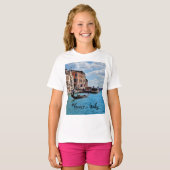 Venice Gondolas Italië Europa T-shirt (Voorkant volledig)