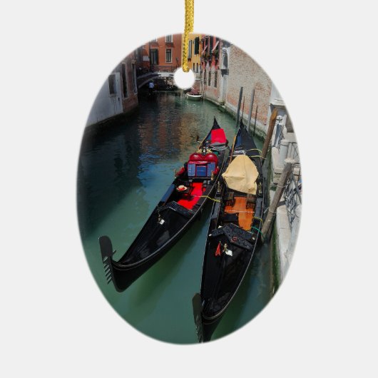 Venice Gondolas Ornament (Voorkant)