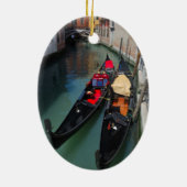 Venice Gondolas Ornament (Achterkant)