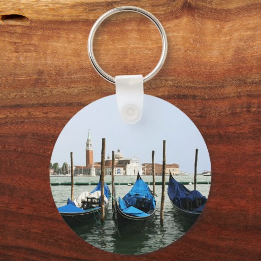 Venice gondolas sleutelhanger (Voorkant)