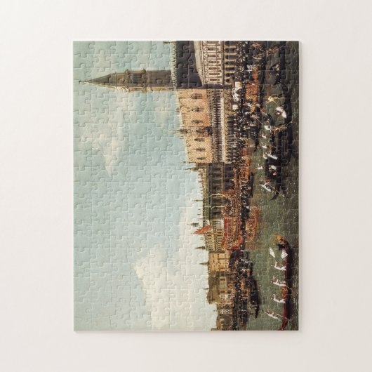 Venice Grand Canal Canaletto Painting Puzzle Legpuzzel (Verticaal)