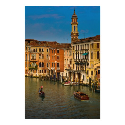 Venice Grand Canal Foto Afdruk (Voorkant)