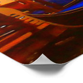 Venice Grand Canal & Gondolas Italy Travel Poster (Hoek)