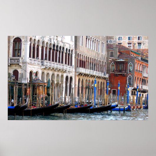 Venice Grand Canal Poster (Voorkant)