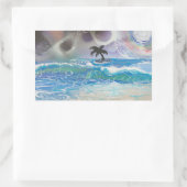 "Venice Herfst" - Glanzende Sticker van 4,5 x 2,7  (Tas)