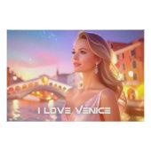 VENICE - I LOVE VENICE - PERFECT POSTER (Voorkant)