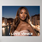 VENICE - I LOVE VENICE POSTER (Voorkant)