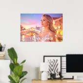 VENICE - I LOVE VENICE - POSTER (Thuiskantoor)