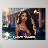 VENICE - I LOVE VENICE POSTER (Voorkant)