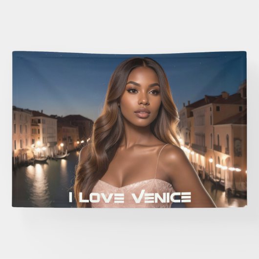 VENICE - I LOVE VENICE SPANDOEK (Horizontaal)