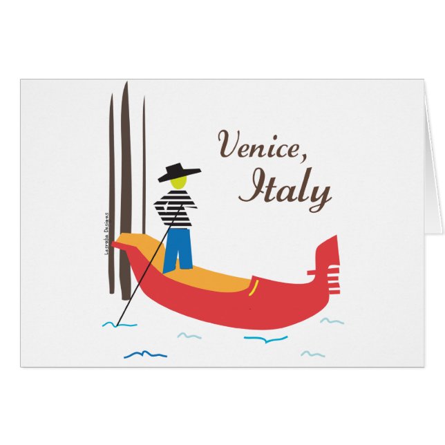 Venice Italië (Voorkant Horizontaal)