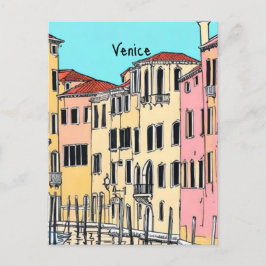 Venice Italië Briefkaart