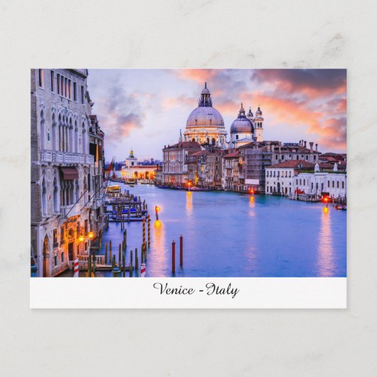 Venice Italië Briefkaart (Voorkant)