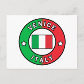 Venice Italië Briefkaart (Voorkant)