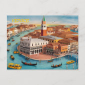 Venice Italië Briefkaart (Voorkant)