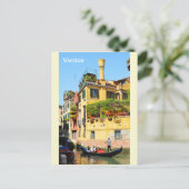 Venice Italië Briefkaart (Staand voorkant)