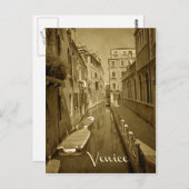 Venice Italië Briefkaart (Voorkant / Achterkant)