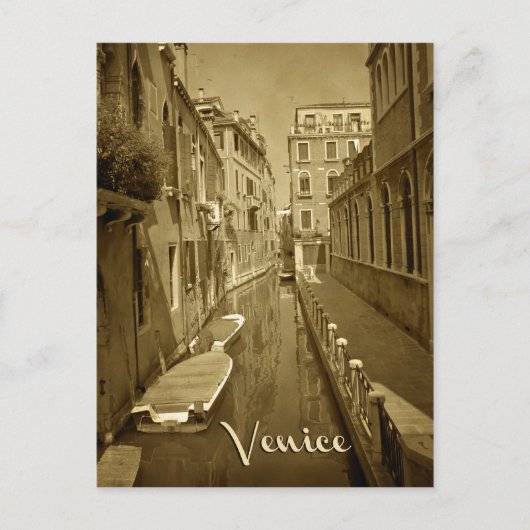 Venice Italië Briefkaart (Voorkant)