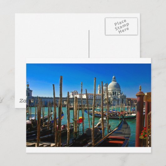 Venice Italië Briefkaart (Voorkant / Achterkant)