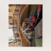 Venice Italië Canal Boat Travel Legpuzzel (Verticaal)
