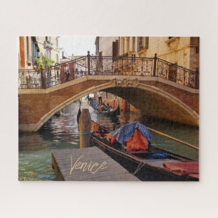 Venice Italië Canal Boat Travel Legpuzzel