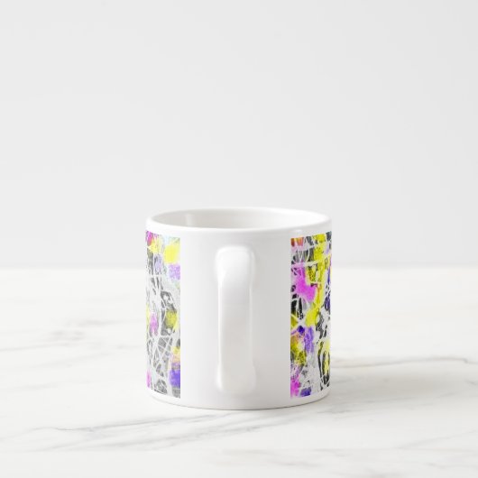 venice italië druppelschilderij espresso kop (Achterkant)