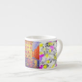 venice italië druppelschilderij espresso kop (Voorkant rechts)