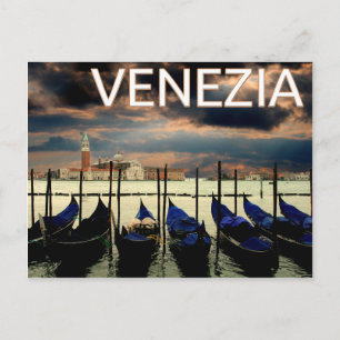 Venice Italië Gondolas Venezia Briefkaart