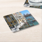 Venice Italië Kartonnen Onderzetters (Schuin)