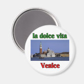 Venice Italië Magneet (Voorkant / Achterkant)