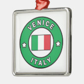 Venice Italië Metalen Ornament (Links)