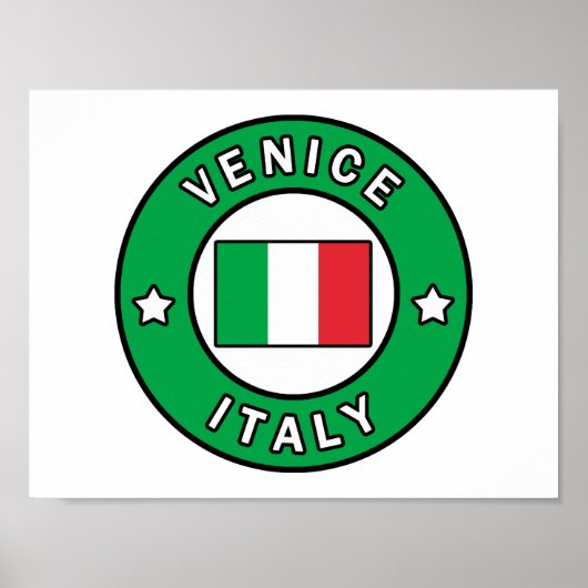 Venice Italië Poster (Voorkant)