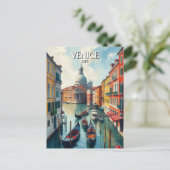 Venice Italië Reis Briefkaart (Staand voorkant)