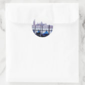 Venice Italië Reis Ronde Sticker (Tas)