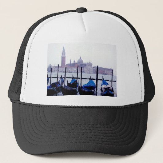 Venice Italië Reis Trucker Pet (Voorkant)