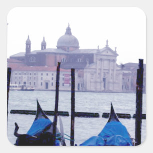 Venice Italië Reis Vierkante Sticker