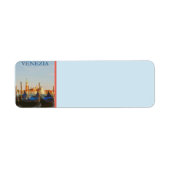 Venice Italië Return Address Label (Voorkant)