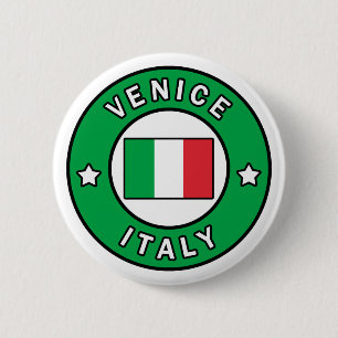 Venice Italië Ronde Button 5,7 Cm