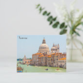 Venice Italië Santa Maria della Salute Briefkaart (Staand voorkant)